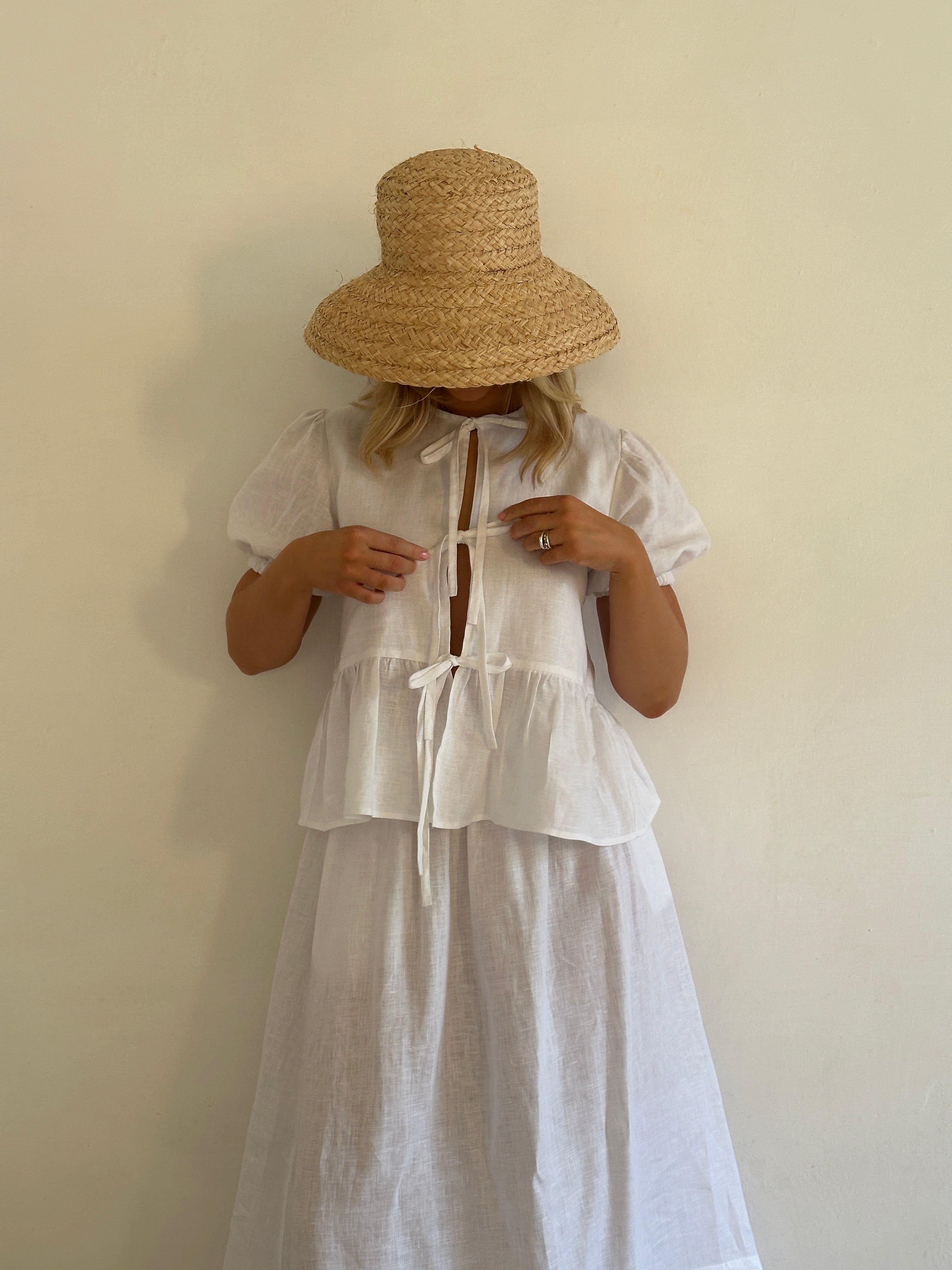 blusa de mujer color blanca