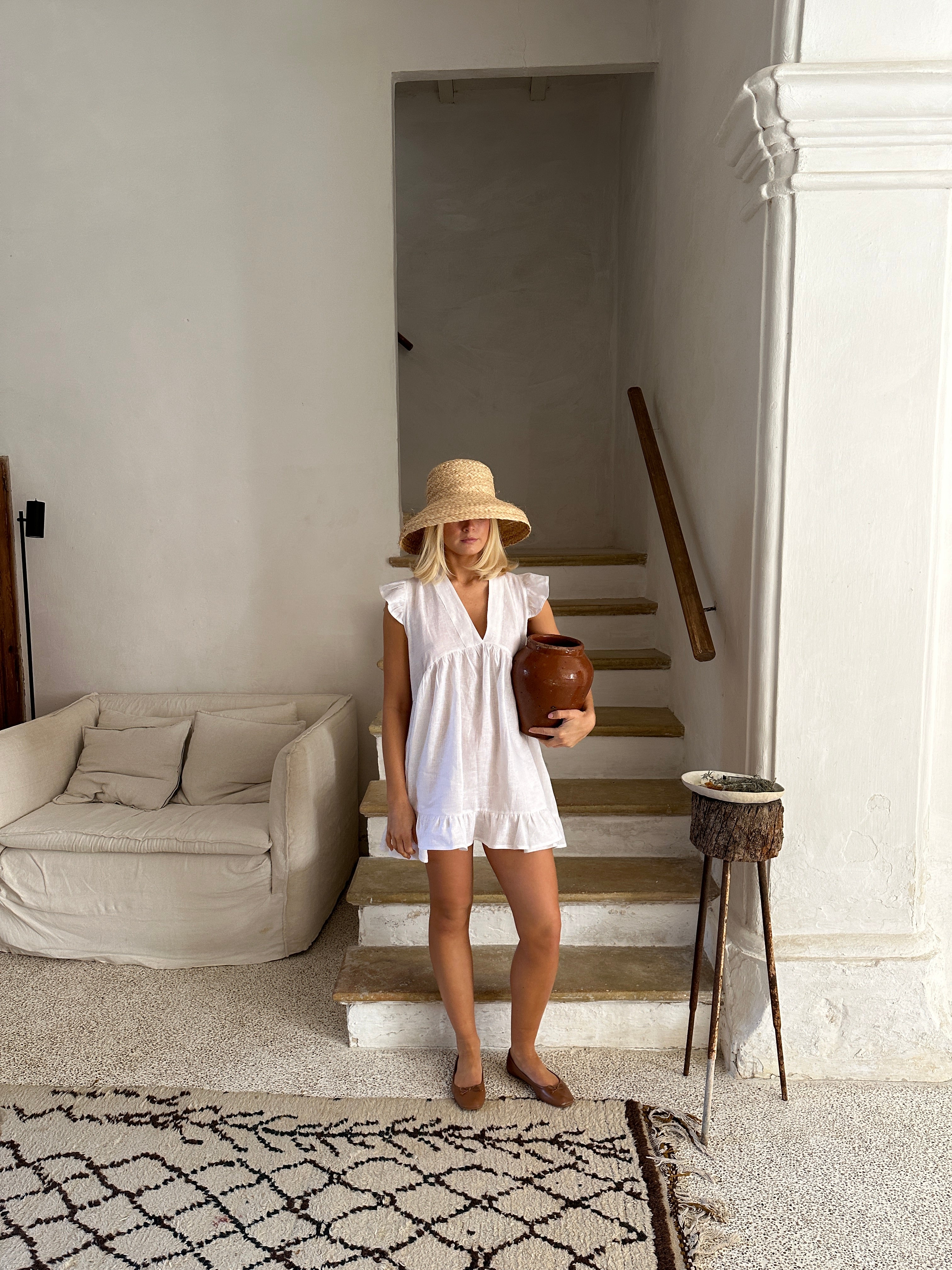 vestido corto de mujer para el verano